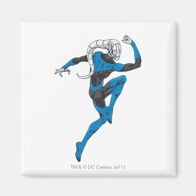 Blaue Lantern 1 Magnet (Vorne)