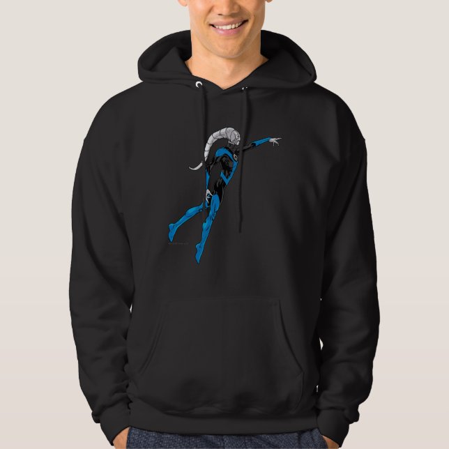 Blaue Laterne 10 Hoodie (Vorderseite)