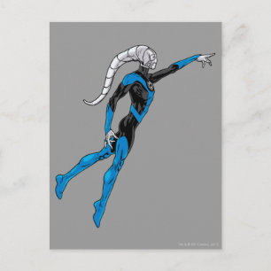 Blaue Laterne 10 Postkarte