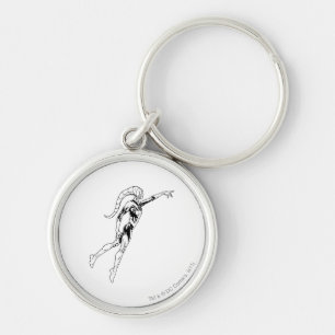 Blaue Laterne 11 Schlüsselanhänger