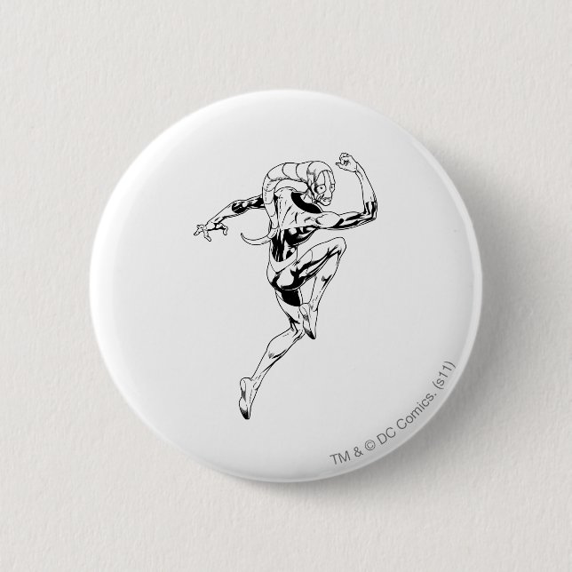 Blaue Laterne 3 Button (Vorderseite)