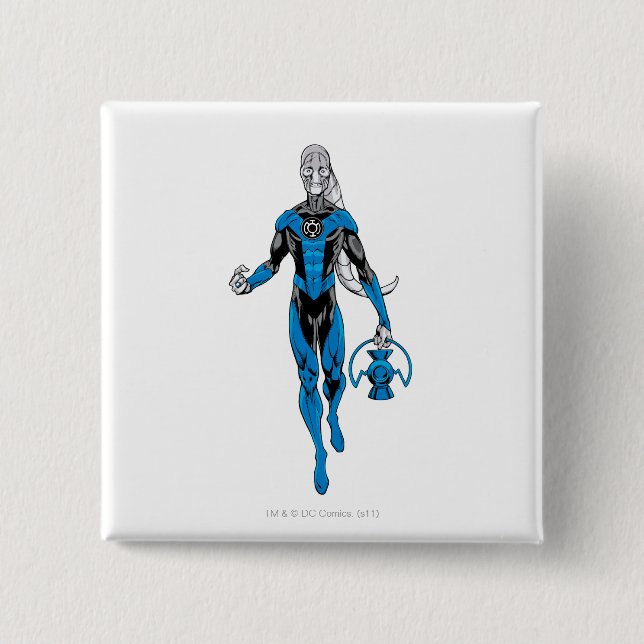 Blaue Laterne 4 Button (Vorderseite)