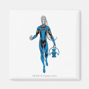 Blaue Laterne 4 Magnet