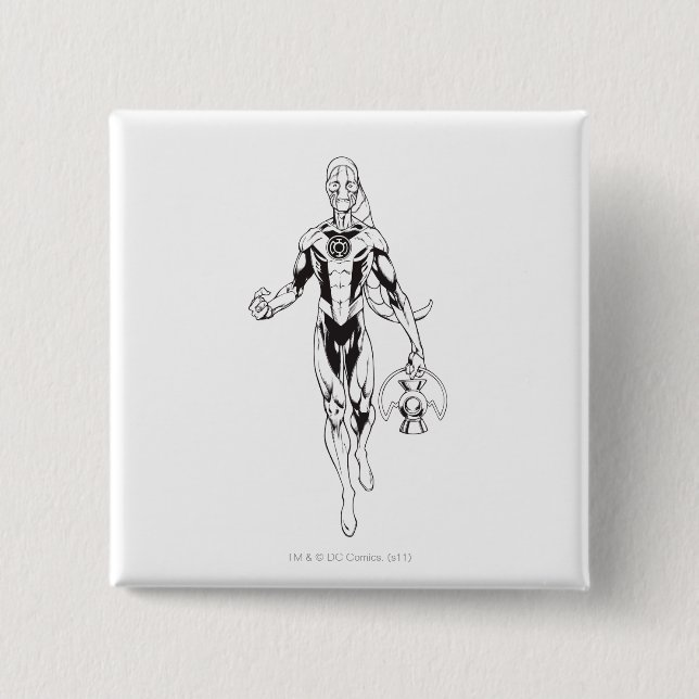 Blaue Laterne 6 Button (Vorderseite)