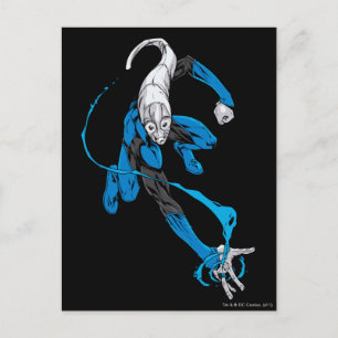 Blaue Laterne 7 Postkarte