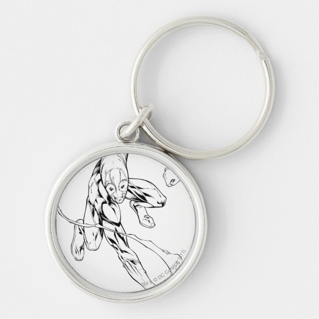 Blaue Laterne 9 Schlüsselanhänger (Vorne)