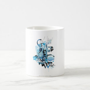 Blaue Laterne Grafik 1 Kaffeetasse