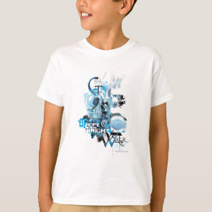 Blaue Laternen-Grafik 1 T-Shirt