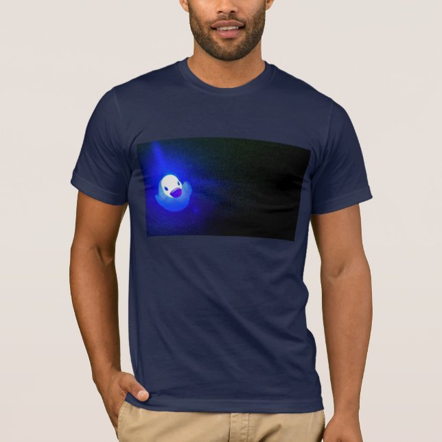 Blaue LED Duckie T-Shirt (Vorderseite)