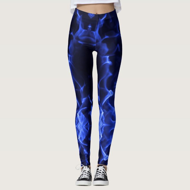 blaue Leggings (Vorderseite)