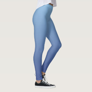 Blaue Leggings