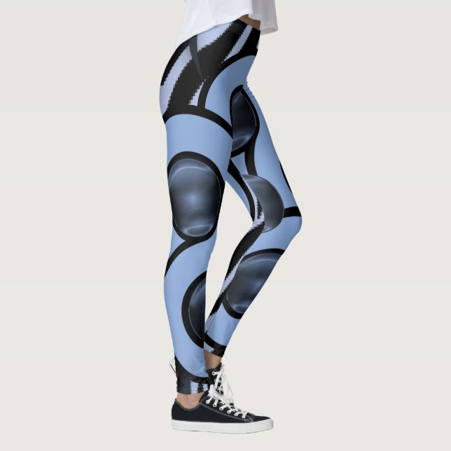 blaue Leggings (Rechts)
