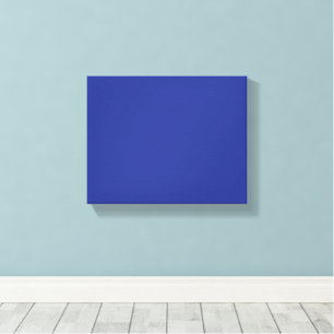 Blaue Leinwand-Wandkunst Moderne minimalistische Leinwanddruck