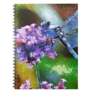 Blaue Libelle Notizblock