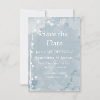 Blaue Libelle Save the Date grün