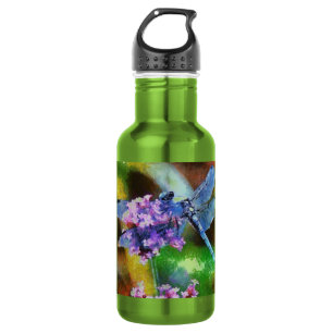 Blaue Libelle Trinkflasche
