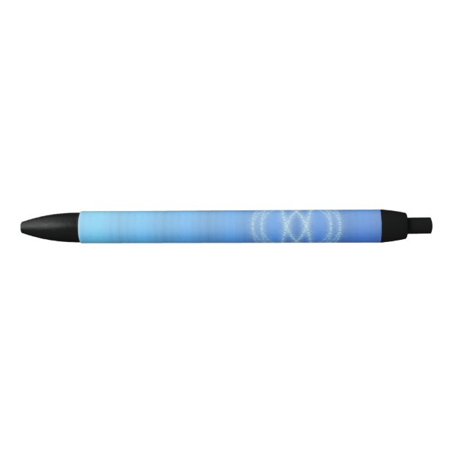 Blaue Lichter Kugelschreiber (Vorderseite)