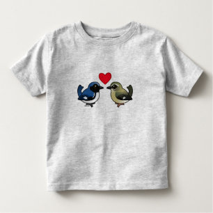 Blaue Liebe Kleinkind T-shirt
