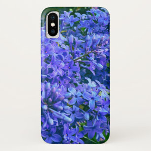 Blaue lila Flieder romantische blaue Blumenfoto Case-Mate iPhone Hülle
