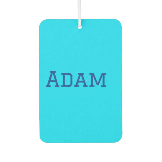 Blaue lila Hinzufügen von Namenstexten zur Schulme Autolufterfrischer