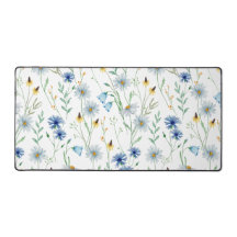 Blaue Lila Wasserfarbe Wildblume