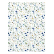 Blaue Lila Wasserfarbe Wildblume