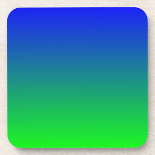 Blaue Limone Gradient Untersetzer
