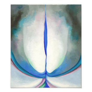 Blaue Linie   Georgia O'Keeffe   Fotodruck