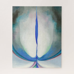 Blaue Linie   Georgia O'Keeffe   Puzzle