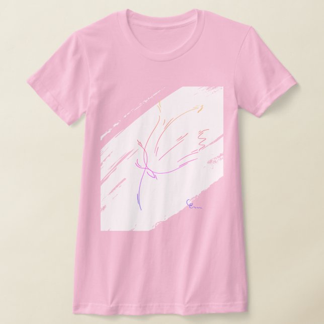 Blaue Linien 2 T-Shirt (Ablage )