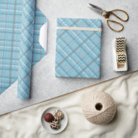 Blaue Linien auf Dusty Blue Base Simple Versatile
