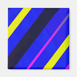Blaue Linien Magnet