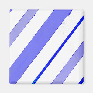 Blaue Linien Magnet