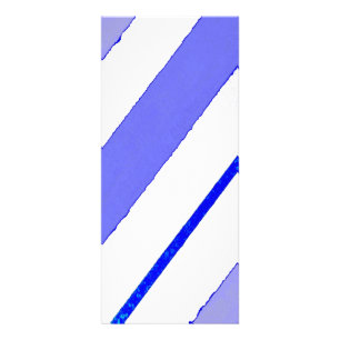 Blaue Linien Werbekarte