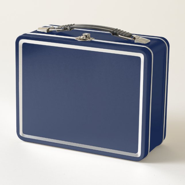 Blaue Lunchboxen | Robuste, auslaufsichere Bento-S (Vorderseite)