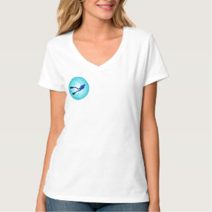 Blaue Malediven T-Shirt