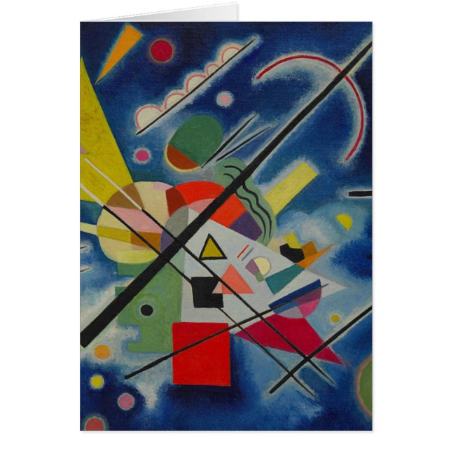 Blaue Malerei von Kandinsky (Vorne)