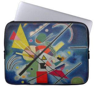 Blaue Malerei von Kandinsky Abstrakt Art Laptopschutzhülle