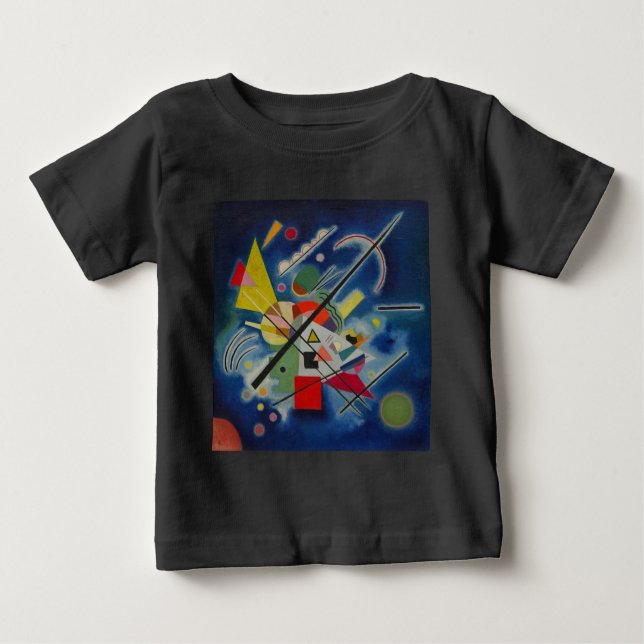 Blaue Malerei von Kandinsky Baby T-shirt (Vorderseite)