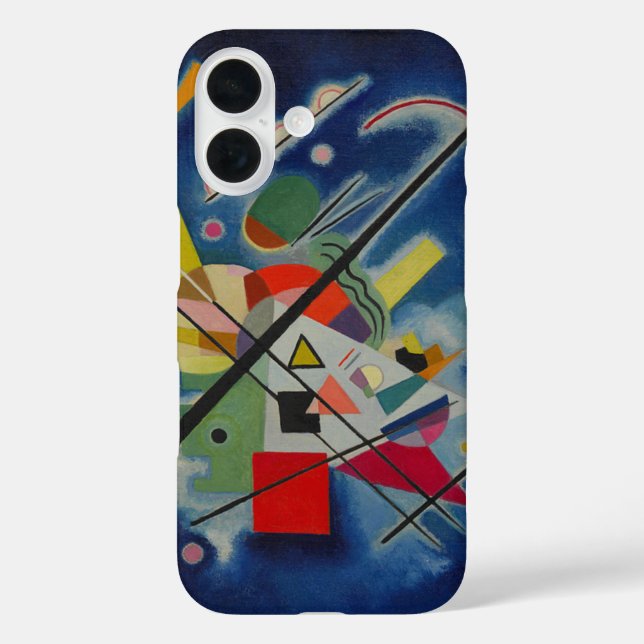 Blaue Malerei von Kandinsky Case-Mate iPhone Hülle (Rückseite)