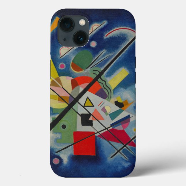 Blaue Malerei von Kandinsky Case-Mate iPhone Hülle (Rückseite)