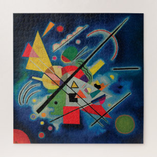 Blaue Malerei von Wassily Kandinsky Puzzle
