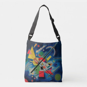Blaue Malerei von Wassily Kandinsky Tragetaschen Mit Langen Trägern