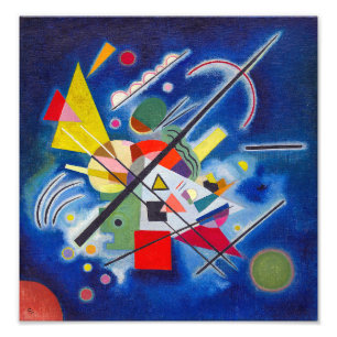 Blaue Malerei   Wassily Kandinsky   Fotodruck