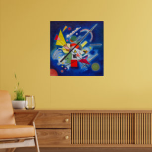 Blaue Malerei   Wassily Kandinsky   Poster