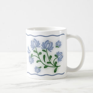 Blaue Mamas Kaffeetasse