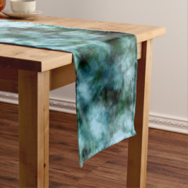 Blaue Marmor Großer Tischläufer