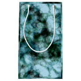 Blaue Marmor Kleine Geschenktüte