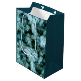 Blaue Marmor Mittlere Geschenktüte