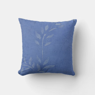 Blaue Marmor Rebe Kissen